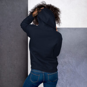 Modesty Branded Unisex Hoodie – Navy/Black - Image 9