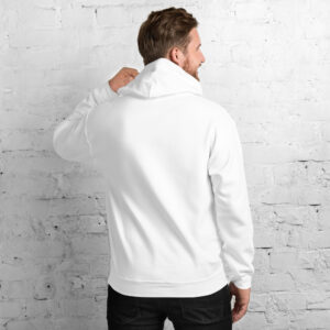 Modesty Branded Unisex Hoodie - White - Image 3