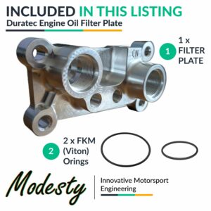 Ford Duratec Oil Take Off Plate – Plate Only – 2.0L 2.3L 2.5L - Image 4