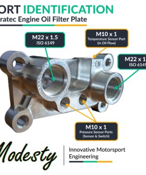 MODESTY Ford Duratec Remote Oil Filter Plate – Filter Relocation - Image 8