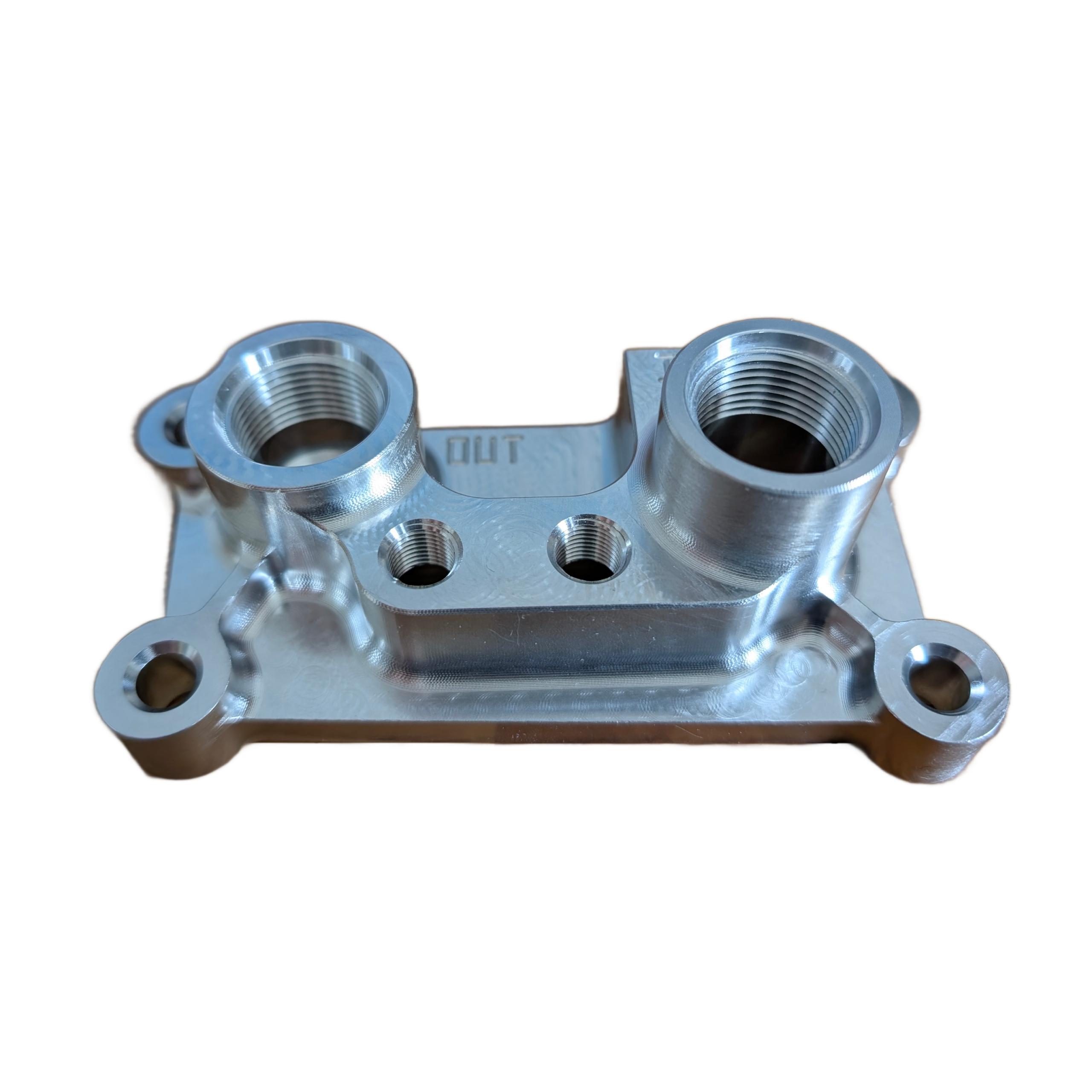 Duratec oil filter plate alternate view